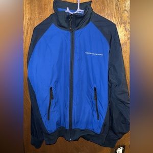 New Nautica Competition Mens Reflective Winter Coat Size Large - Blue -Nautical